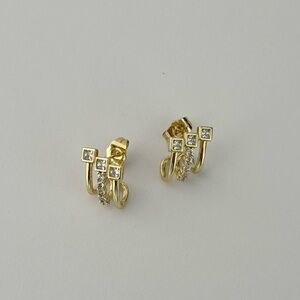 Trio Stud Earrings